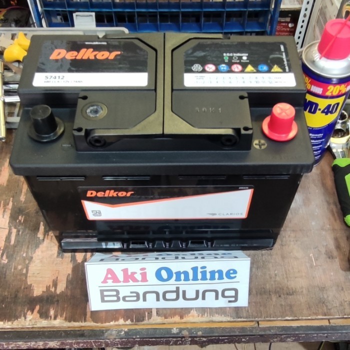 Jual Accu Aki Kering Delkor (Kore) All New Fortuner Vrz Tdr 57412/58024