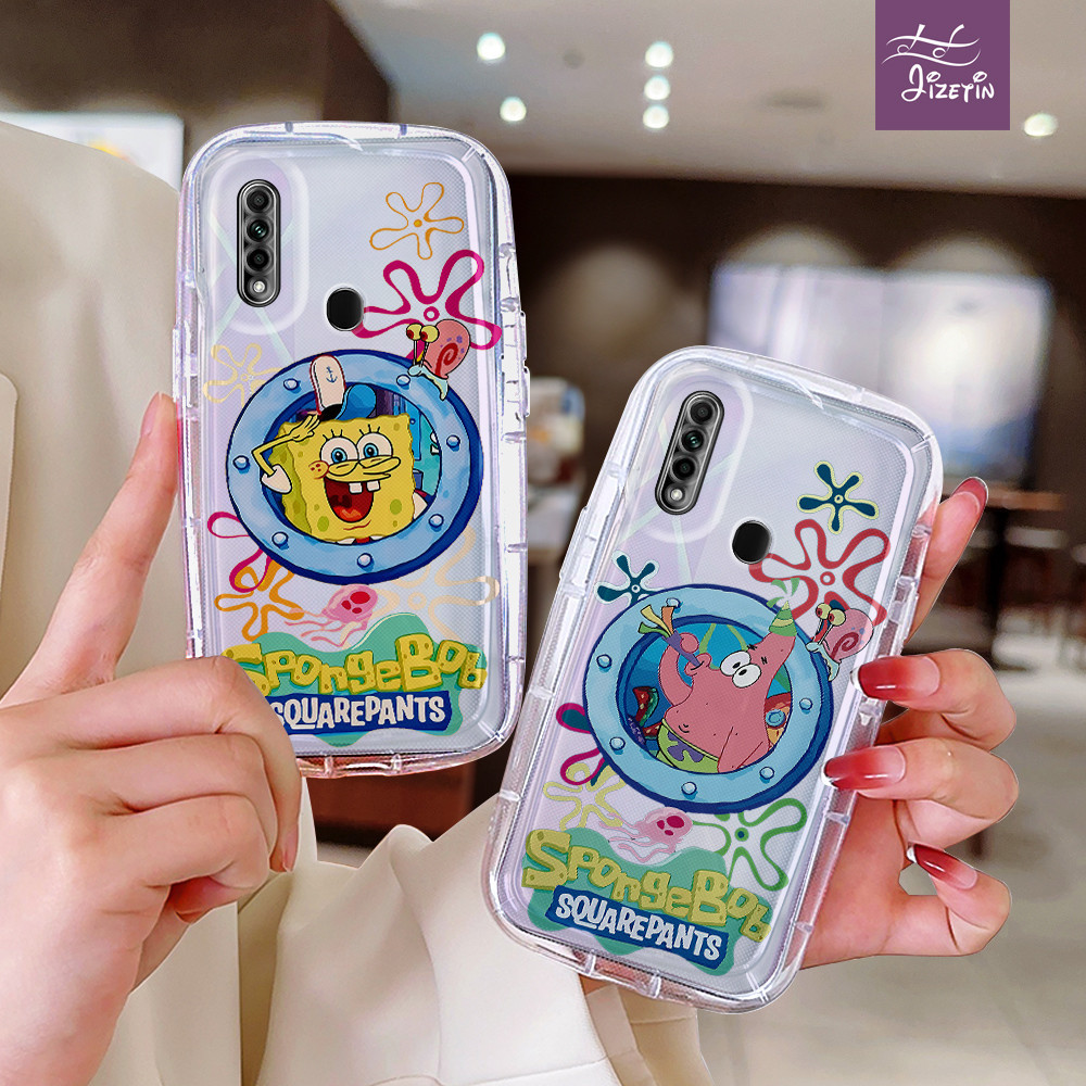 Jual SpongeBob SquarePants casing hp bentuk aneh untuk OPPO A96 A95 A94 ...