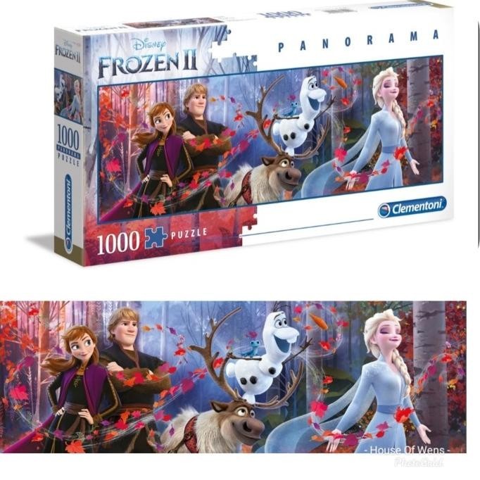Jual CLEMENTONI DISNEY FROZEN PANORAMA HIGH QUALITY COLLECTION 1000 PCS ...