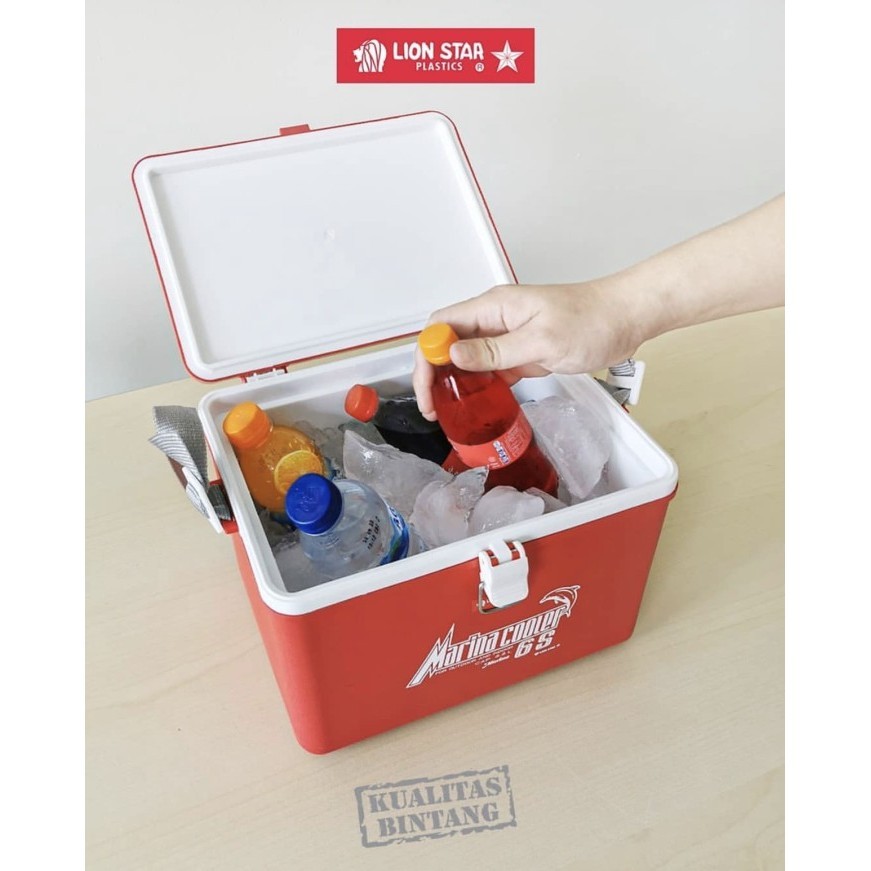 Cool Box Isolata 24 Litri – Pranzo Box Termico Con Coperchio A Blocco – Mantiene Freddo/Caldo Per 9 Ore – Ideale Per Picnic, Spiaggia, Festa - 4