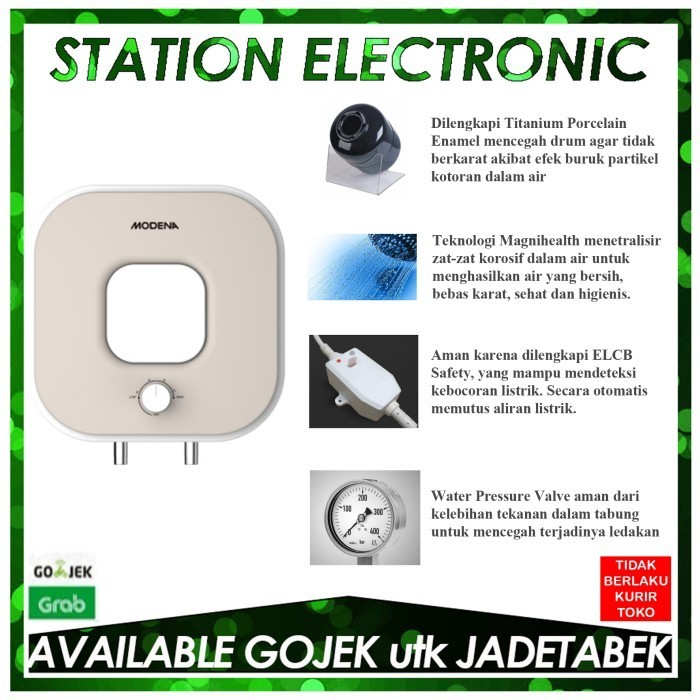 Jual Modena Electric Storage Water Heater Es 15 Is / Es15Is / Es-15-Is ...