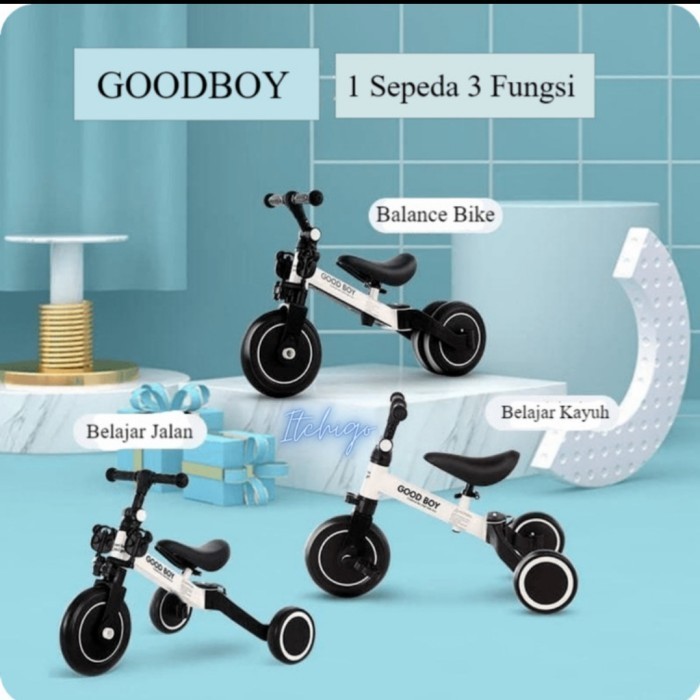 Jual Sepeda anak tiga roda model 3in1 sepeda keseimbangan | Shopee ...