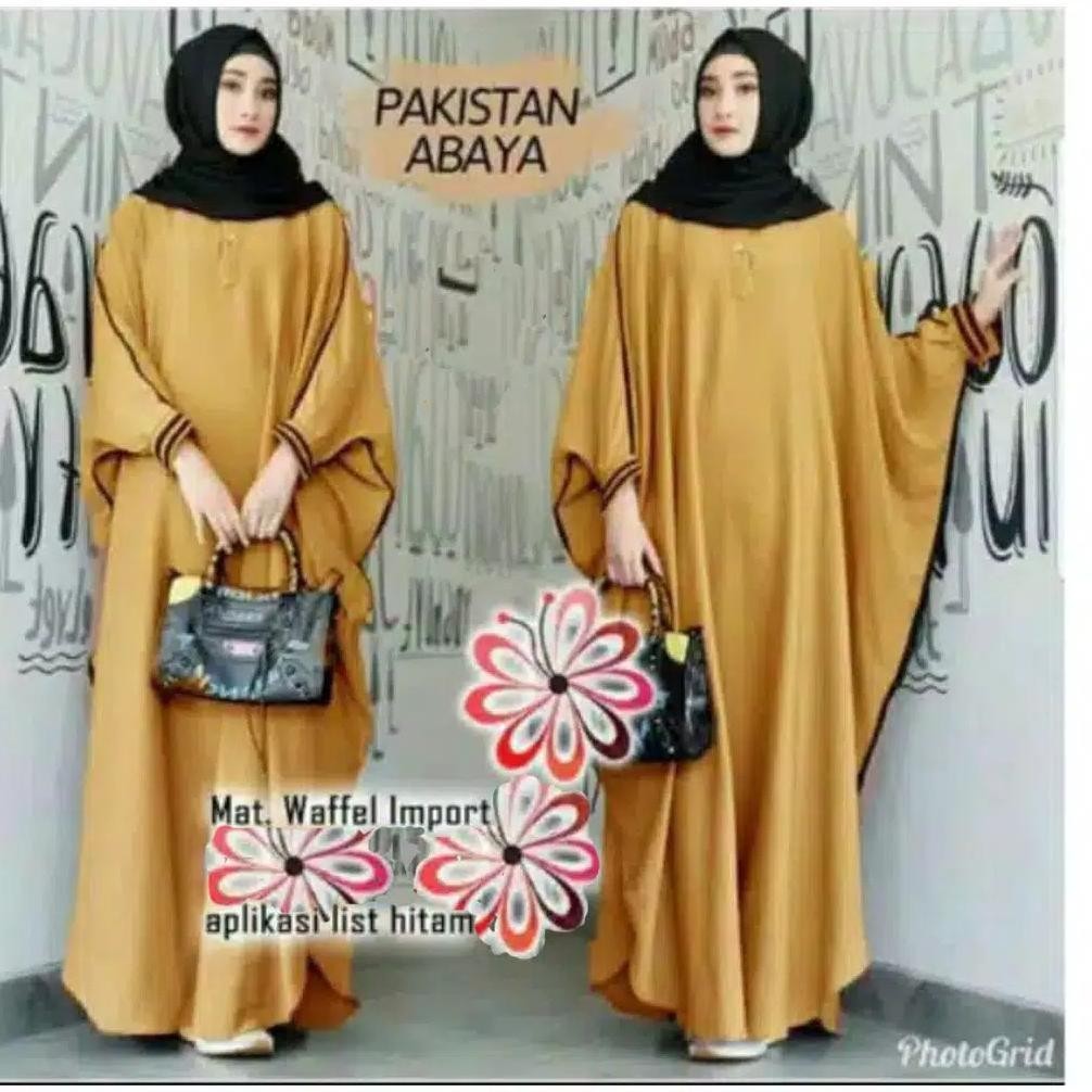 Jual Baru Abaya Pakistan Jumbo // Harga Ekonomis Berkualitas // Pakaian ...