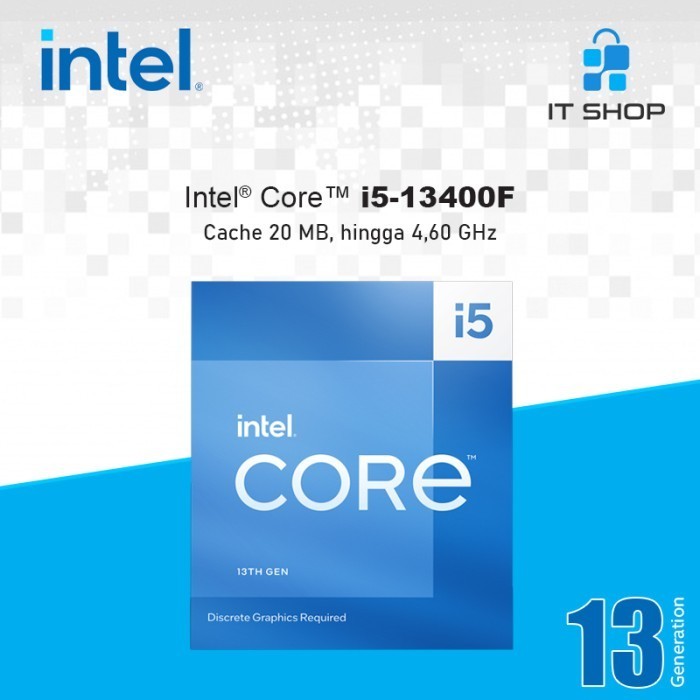 Intel Core i5-13400F - informatics - Vente de matériel informatique