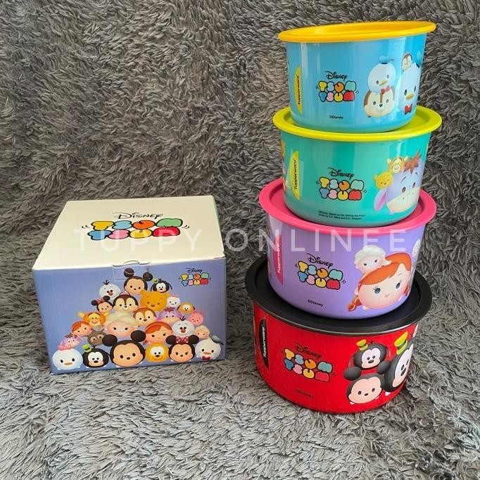 Jual Tupperware Disney Tsum Tsum Canister Toples Karakter [A01 ...