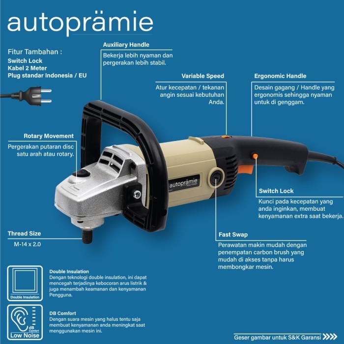 Jual Mesin Poles Rotary / Polisher Rotary Autopramie / Mesin Poles ...