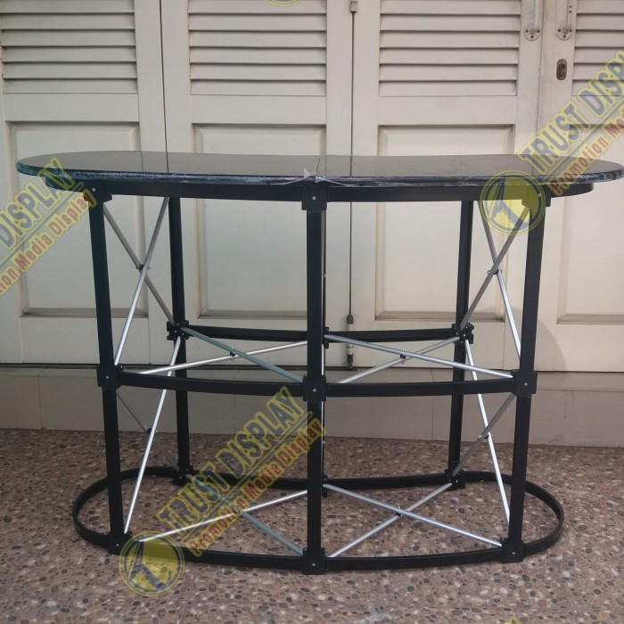 Jual Pop Up Counter Meja Counter Booth Portable Meja Pameran Shopee