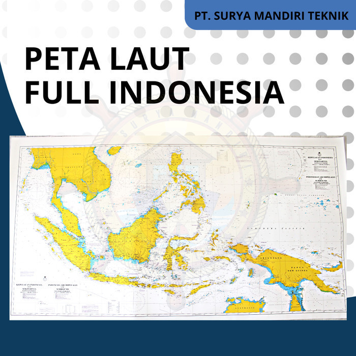 Jual Peta Laut Full Indonesia Publikasi Pushidrosal | Shopee Indonesia