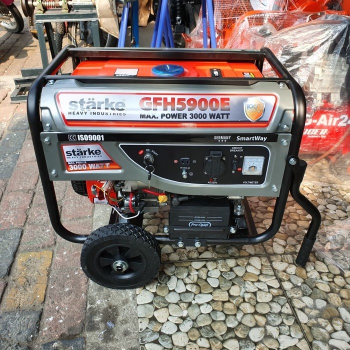 Jual Genset Generator Listrik Starke GFH-5900E 3000 Watt | Shopee Indonesia