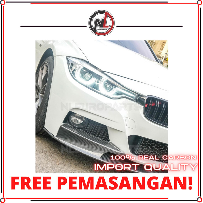 Jual BMW F30 Front Lips Carbon BMW 3 SERIES F30 M PERFORMANCE STYLE ...