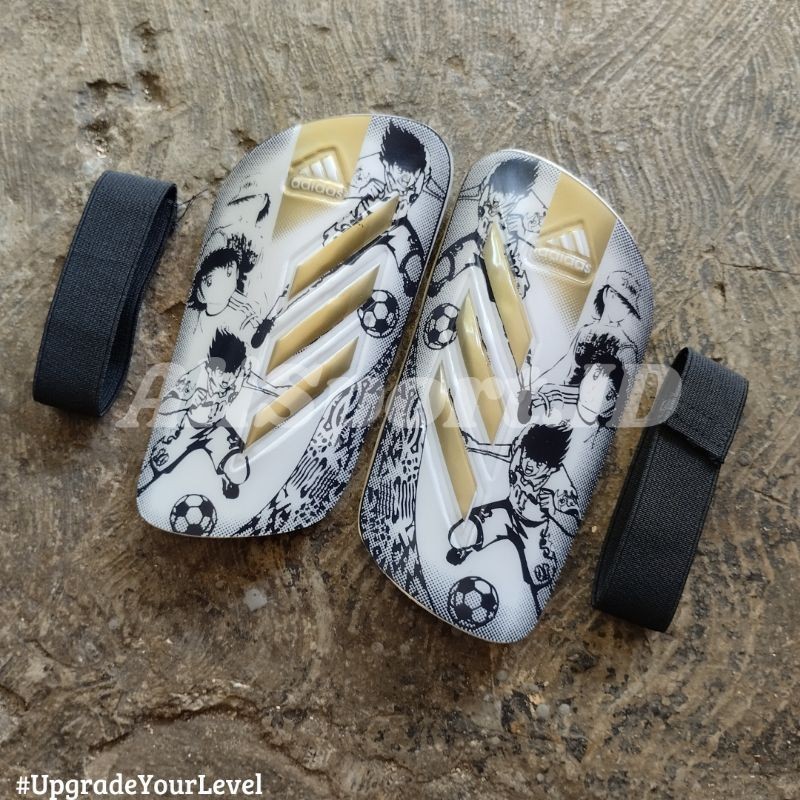 Shinguard Skin Deker Sepak Bola Futsal Tebal Adidas Tsubasa Lakop Pelindung  Tulang Kering Kaki Junior Anak Dewasa Berkualitas Terbaru