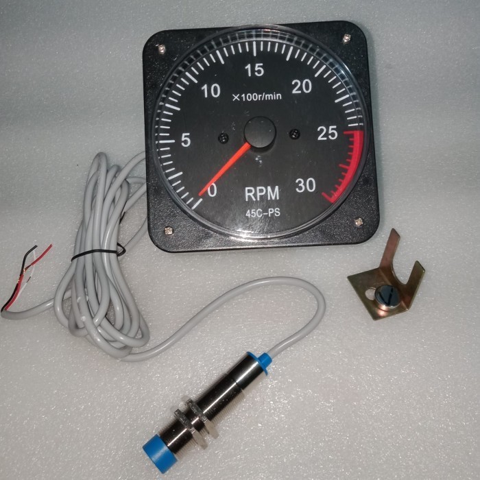 Jual Mechanical Analog Pointer Tachometer For Ship And Boat 3000 Rpm ...