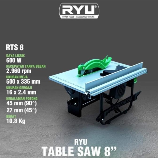 Jual RYU Tekiro RTS 8
