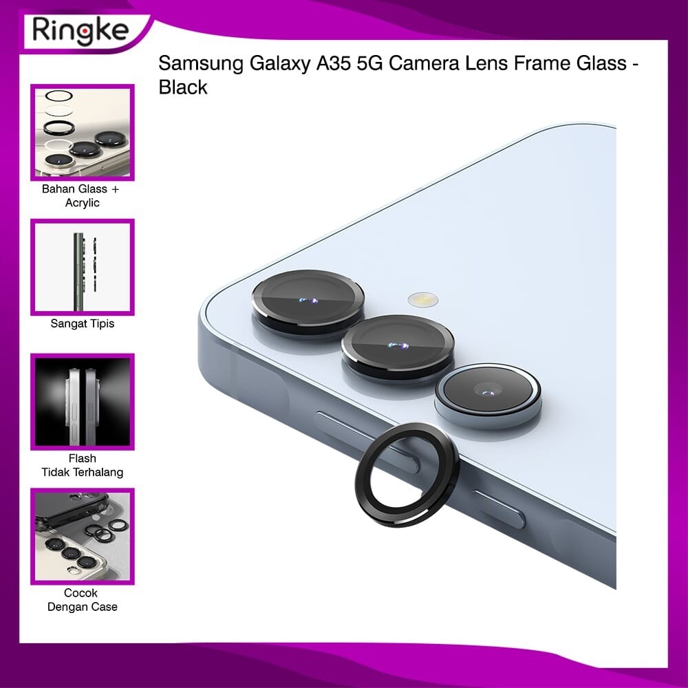 Jual Ringke Samsung A35 / A55 5G Camera Lens Frame Pelindung Kamera ...