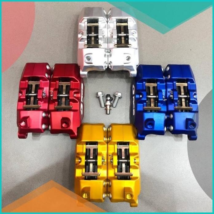 Jual Kaliper RCB R1 4 piston Universal Kanan Kiri Double Disc CBR Ninja ...