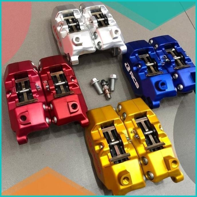 Jual Kaliper RCB R1 4 piston Universal Kanan Kiri Double Disc CBR Ninja ...
