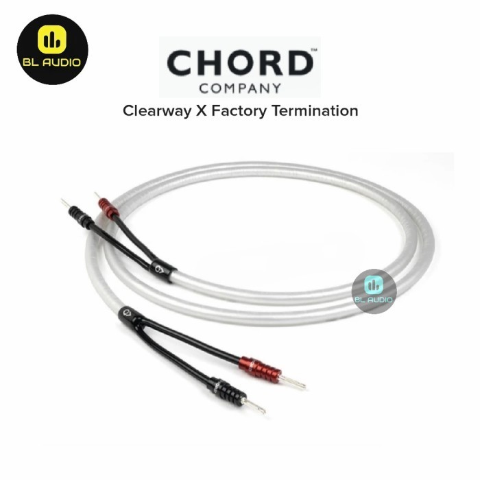 Jual CHORD CLEARWAY X CLEARWAYX SPEAKER CABLE FACTORY TERMINATION 2.5 M