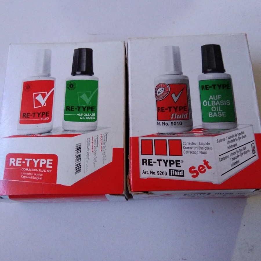 Jual Tipe X Re-Type Correction Fluid Set | Shopee Indonesia