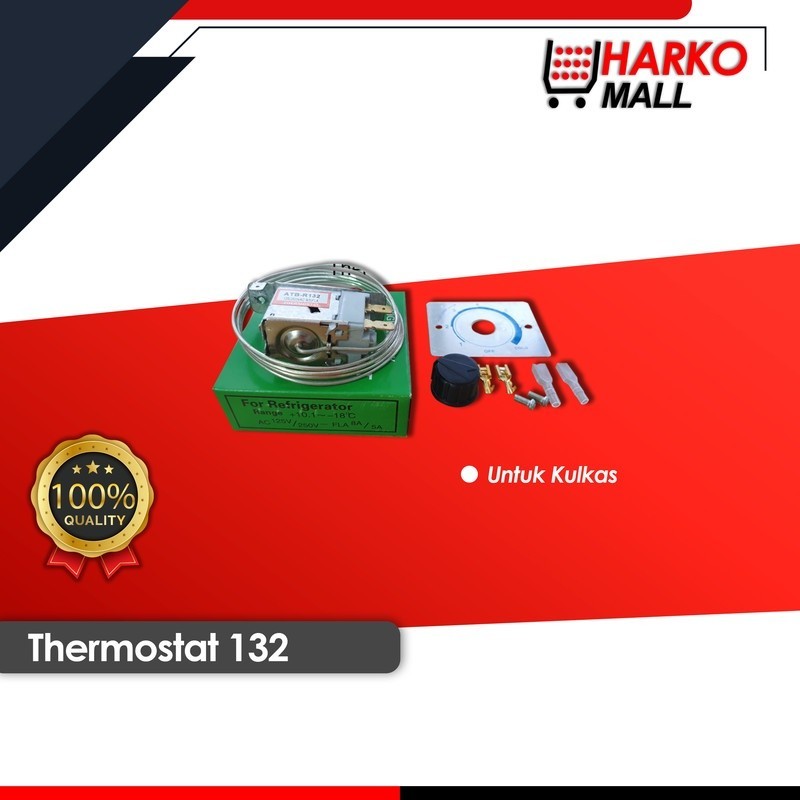Jual Thermostat Kulkas STB R132 Defrost | Termostat Kulkas Universal ...