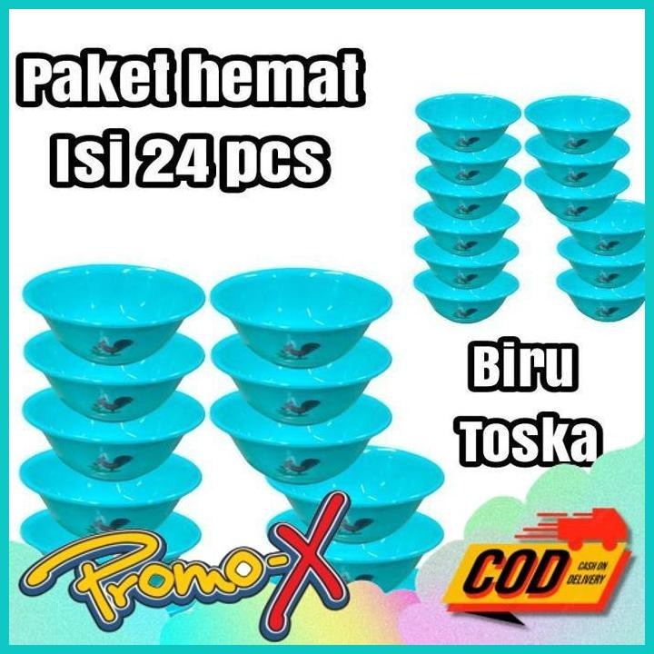 Jual Paket Hemat Isi Pcs Mangkok Warna Ayam Jago Berat Kg Shopee