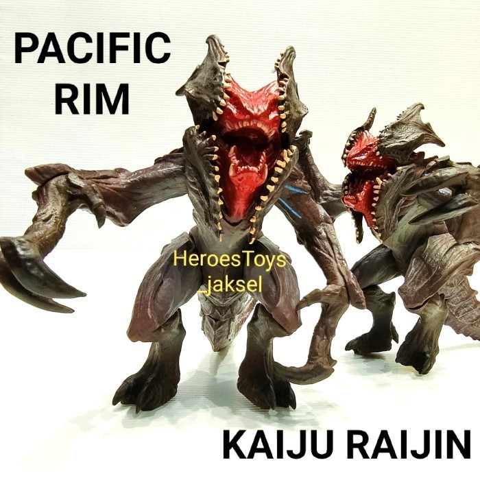 Jual Mainan Anak Monster Kaiju Raijin Pacific Rim Figure Kaiju Satuan ...