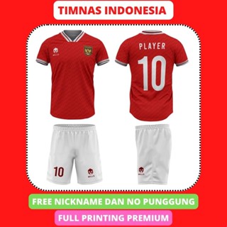 Jual Jersey Timnas Indonesia Piala Asia 2022 Free Nama Dan No Punggung ...