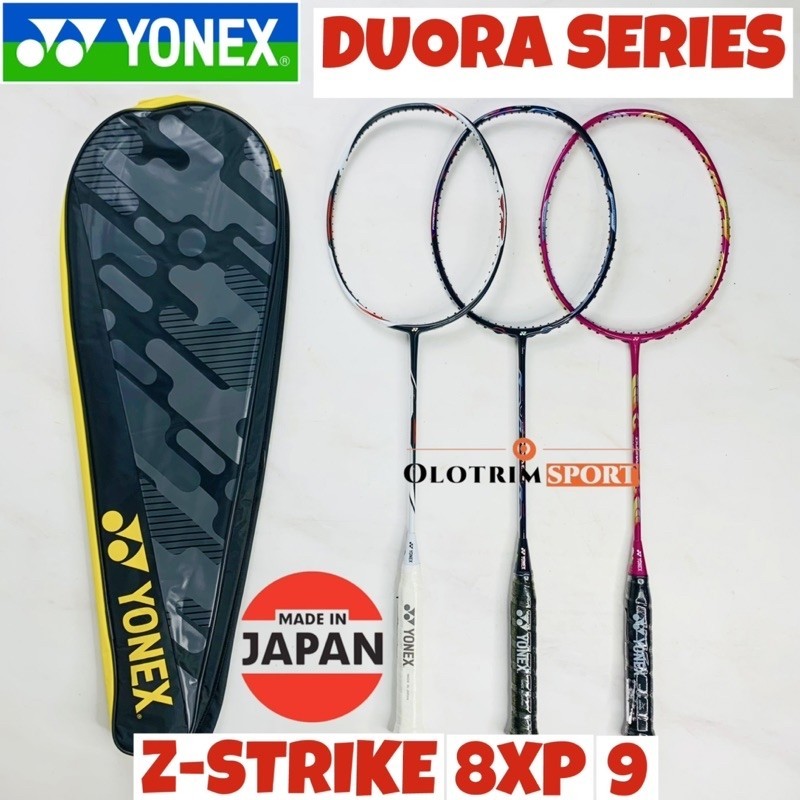ラケット DUORA ZSTRIKE 3u Yonex Duora Z-Strike (DUO-ZS-3UG5) Black White Badminton Racket