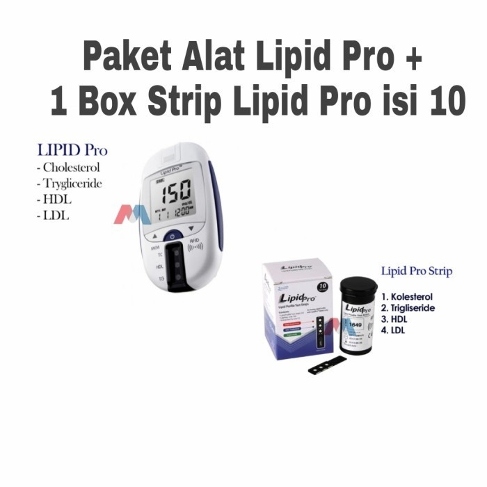 Jual SALE! ALAT LIPID PRO CEK CHOLESTEROL HDL LDL TRIGLISERIDA LIPID ...