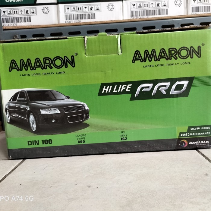 Jual Aki Mobil Bmw 330I, 320I, 328I (F30) Din 100 Amaron 100 Ah Aki
