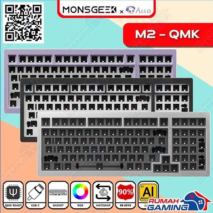 Jual MECHANICAL KEYBOARD - MONSGEEK M2 BY AKKO - RGB - 98 KEYS ...