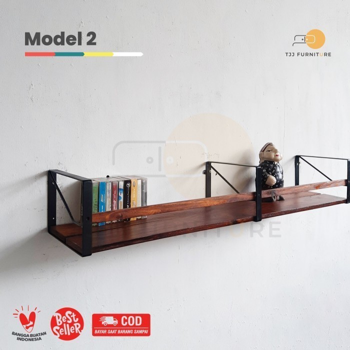 Jual Plat Besi Siku Penyangga Rak Tempel / Floating Shelf Dinding ...