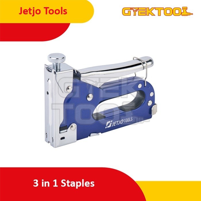 Jual Jetjo Tools Staples Tembak 6 - 14 mm Staple Gun Tacker 3 in 1 ...