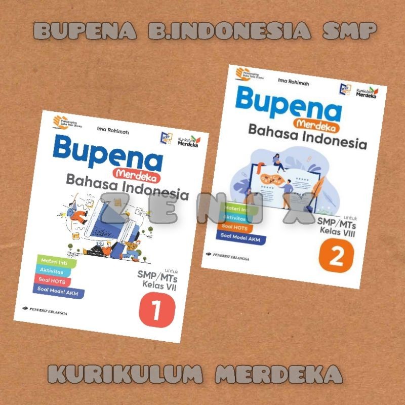 Jual Buku Bupena Merdeka Bahasa Indonesia SMP MTs Kelas 7 8 VII VIII 1 ...