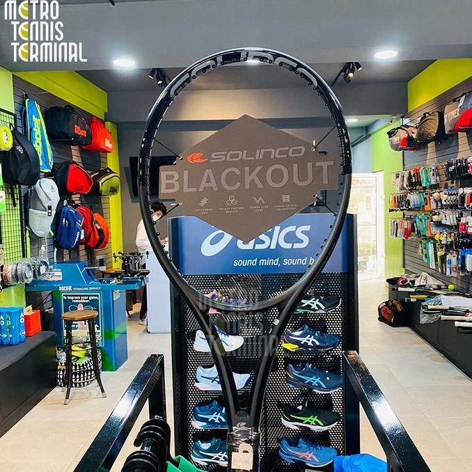 Jual Solinco Blackout Racket 300 / 285 / 265 g ( Raket Tenis Solinco ...