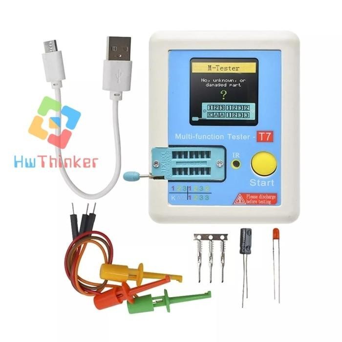 Jual MultiFunction Tester Tc1 Lcr Esr Meter Transistor Zener Kapasitor