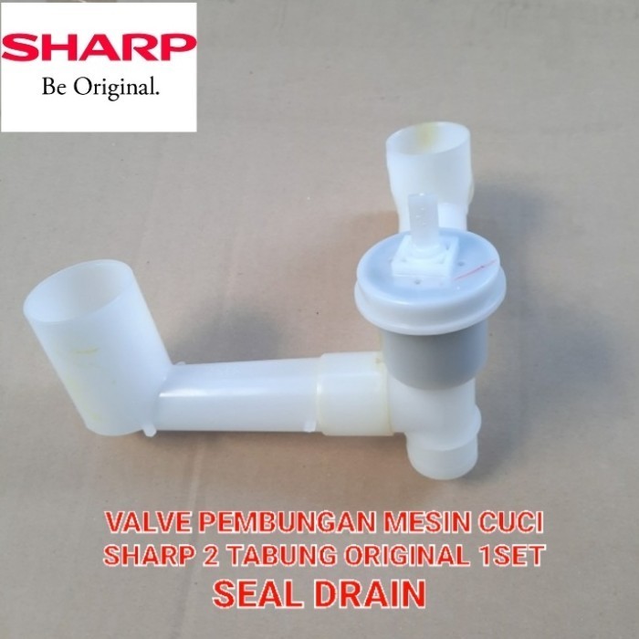 Jual Valve Hose Drain Pembungan Mesin Cuci Sharp Original Tabung Asli ...