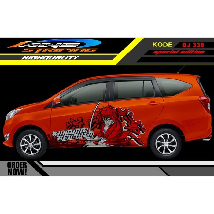 Jual Sticker Mobil Sigra, Calya, Avanza, Rush, Terios / Decal Sticker ...