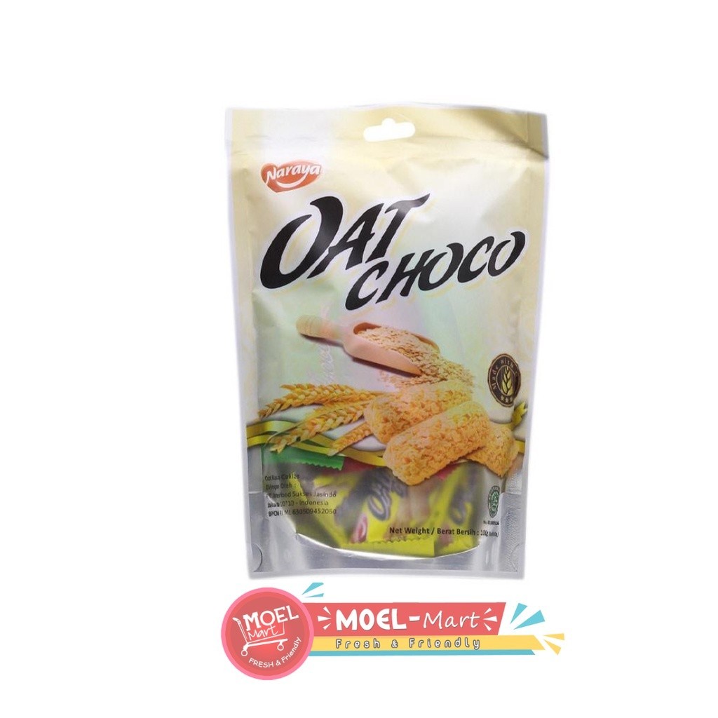 Jual NARAYA Oat Choco Original 10 Sachet 100gr | Shopee Indonesia
