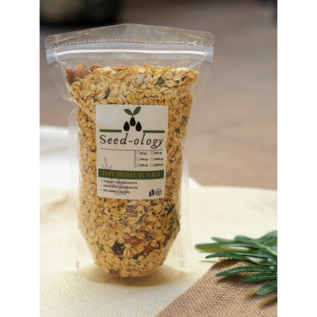Jual Peanut Paradise Mixed Nut and Seed Muesli 1Kg - Makanan Sehat ...