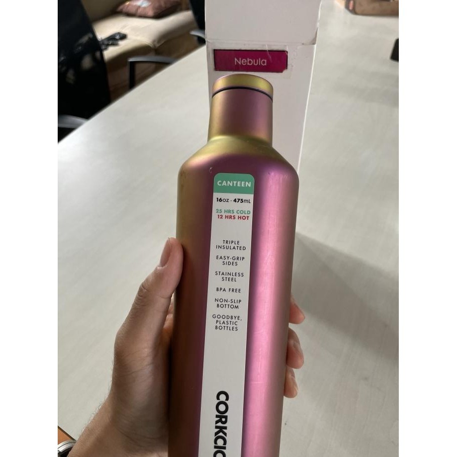 Corkcicle Canteen 16oz Glampagne Gold | Le Pink & Co