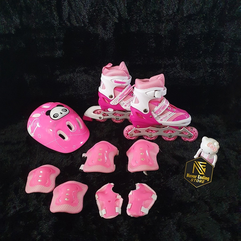 Jual [Bahan halus dan Nyaman] Sepatu Roda Anak Fullset Lengkap atau ...