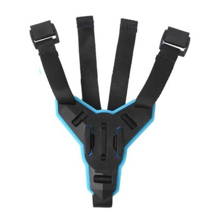 TELESIN Motorcycle Helmet Mount Strap Flodable Front Chin Mount For GoPro Hero 10 9 8 7 6 5 DJI Osmo Action Accessories I.339979966