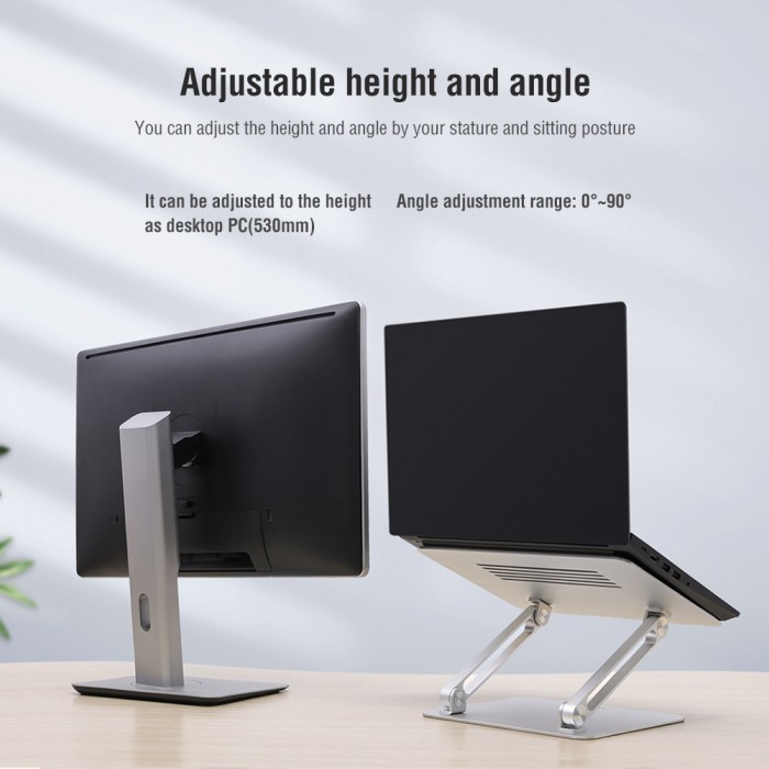 Jual Stand Nillkin Prodesk Adjustable For Laptop / Notebook Metal