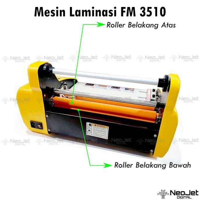 Jual Mesin Laminating Roll A3 Fm 3510 Laminasi Fm3510 Kertas Doff