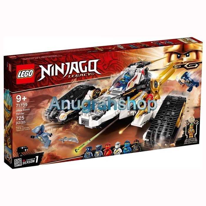 Jual LEGO 71739 NINJAGO Ultra Sonic Raider - Blocktopia | Shopee Indonesia