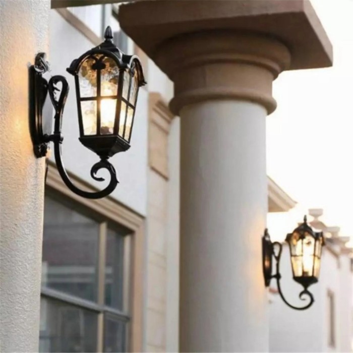 Jual Lampu Dinding Model Jendel Klasik / Lampu Taman Outdoor | Shopee