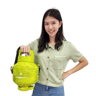 Jual DWL-49 Tas Bentuk Tabung Gas Hijau LPG Ijo Melon Kado Unik Lucu ...