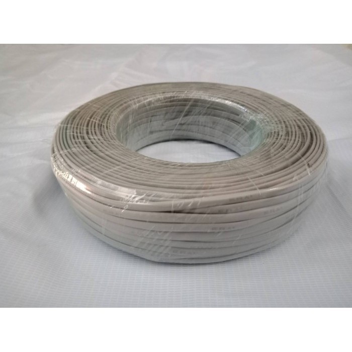 Jual Kabel Line Roset Telepon Telephone Era Roll 100 Yard Isi 4 100Yard ...