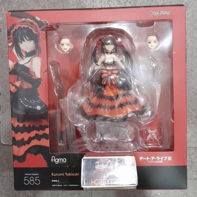 Figma Date A Live III Kurumi Tokisaki Action Figure in plastica non scala preverniciata