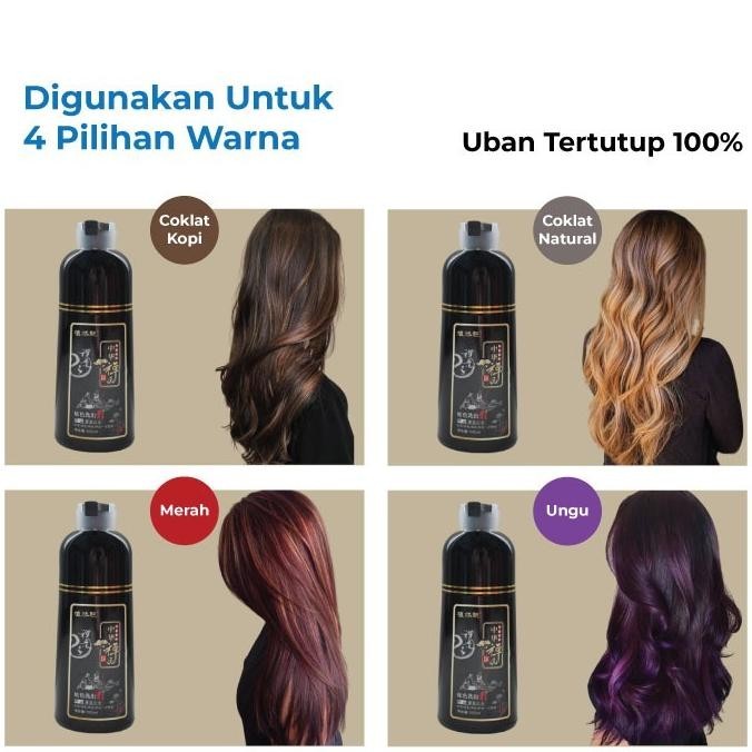 Jual shampoo zhi ran mei hitam, Semir rambut, semit pewarna Rambut ...